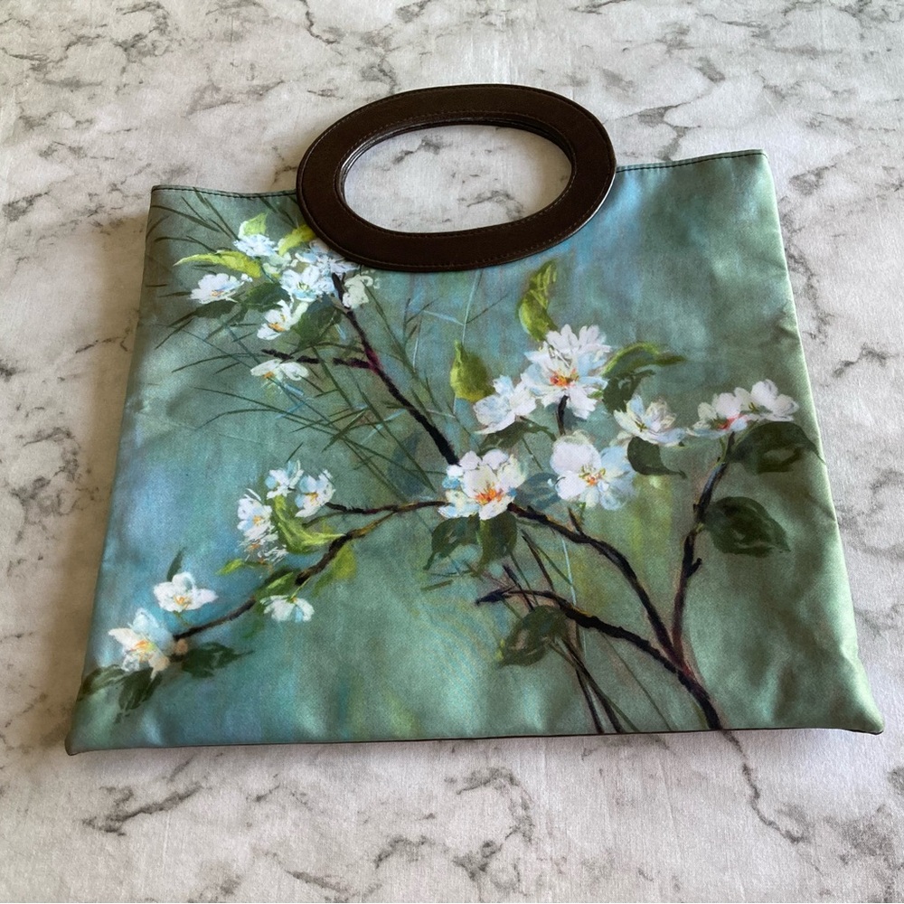 Floral cherry blossom watercolor Tote Bag vintage y2k style